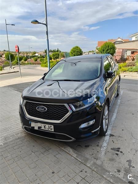 Negro Usado 2018 Ford Edge Vignale SUV | 24.000 € (Precio justo) - Imagen 1/4