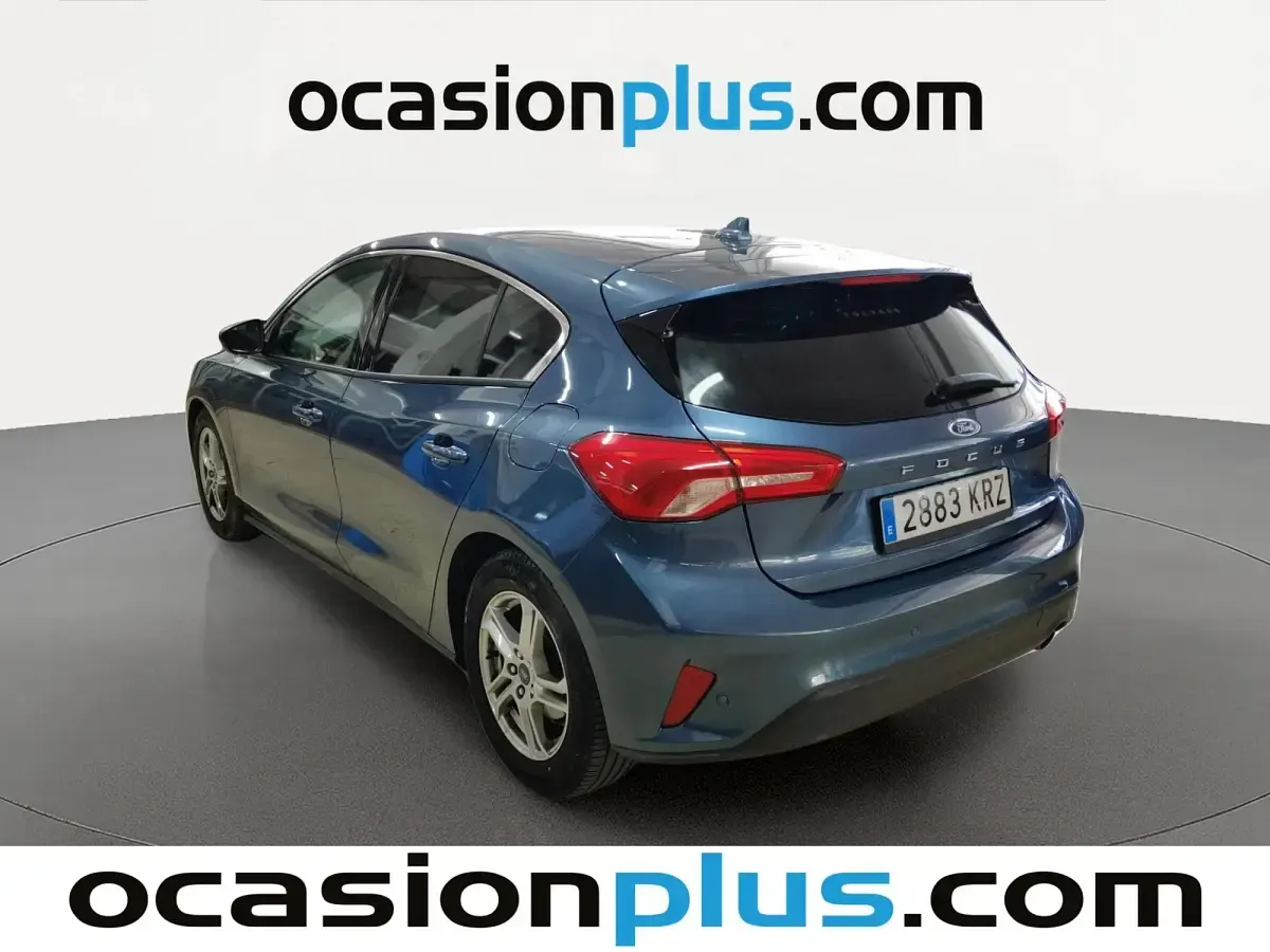 Usado Ford Focus Trend+ 125 CV (91 kW) 2018 Azul Utilitario