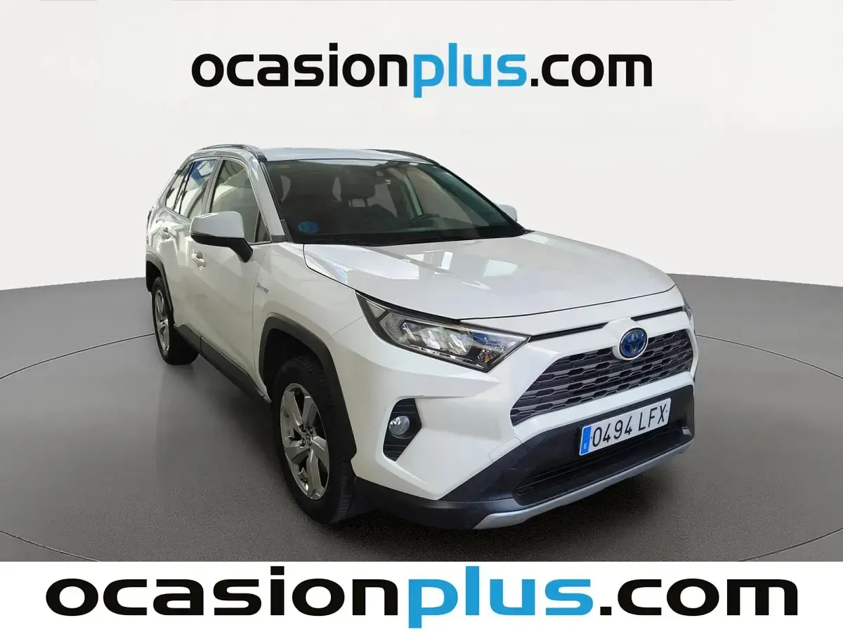 Usado Toyota RAV4 Hybrid Advance 218 HP (160 kW) 2020 Branco SUV