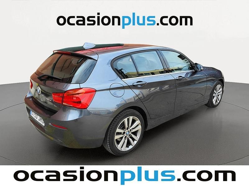 Usado BMW 116 116 CV (85 kW) 2016 Gris Utilitario