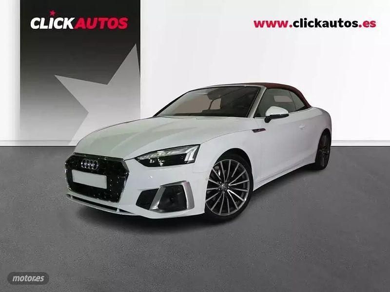Blanco Usado 2020 Audi A5 Cabriolet Descapotable | 34.500 € (Precio justo) - Imagen 1/4