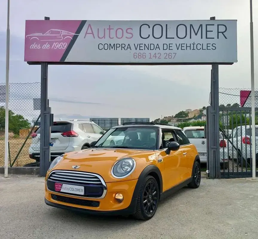 Usado Mini Cooper 136 CV (100 kW) 2014 Naranja Utilitario