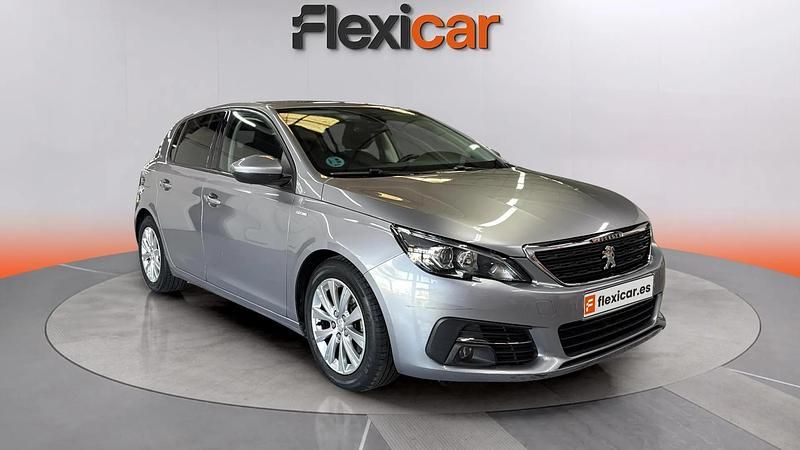 Usado Peugeot 308 Style 131 CV (96 kW) 2020 Azul Utilitario