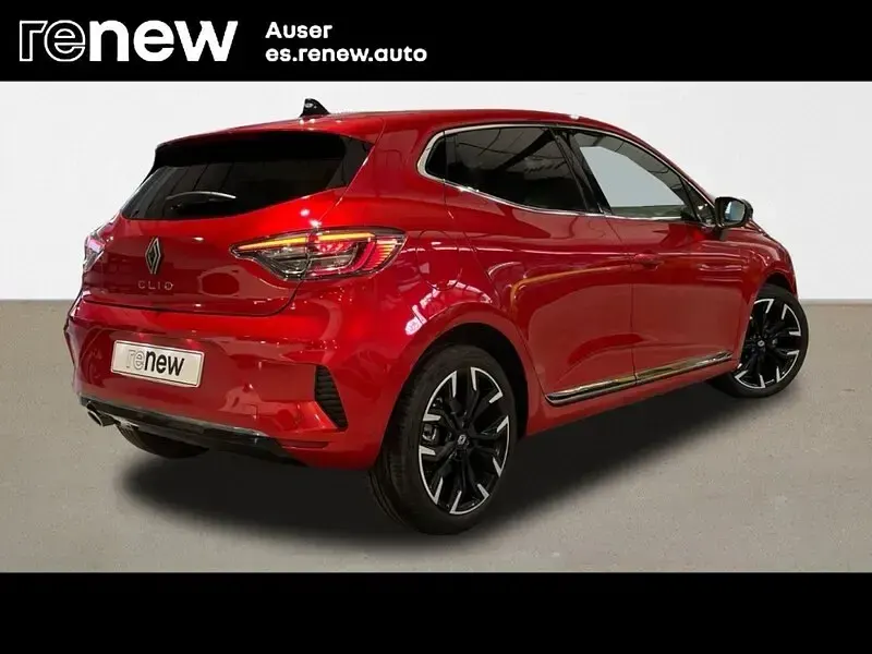 Usado Renault Clio V Techno 91 CV (66 kW) 2024 Rojo Berlina
