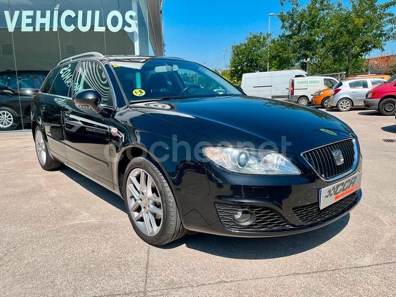 Negro Usado 2009 Seat Exeo Style Familiar | 9800 € (Precio justo) - Imagen 1/4
