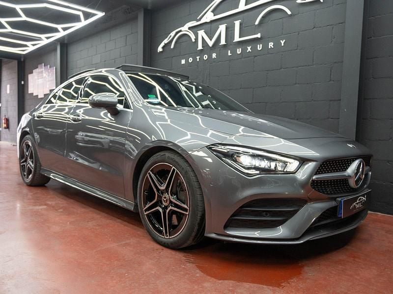 Gris Usado 2019 Mercedes CLA250 Berlina | 34.990 € (Un poco caro) - Imagen 1/4