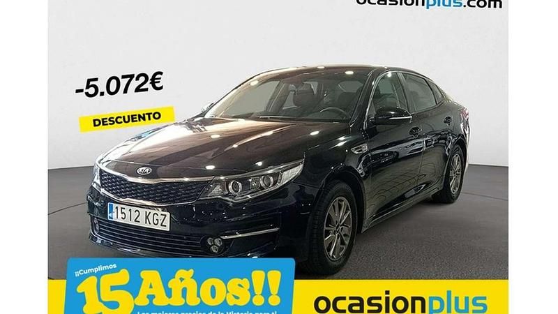 Negro Usado 2018 Kia Optima Berlina | 14.728 € (Buen precio) - Imagen 1/4