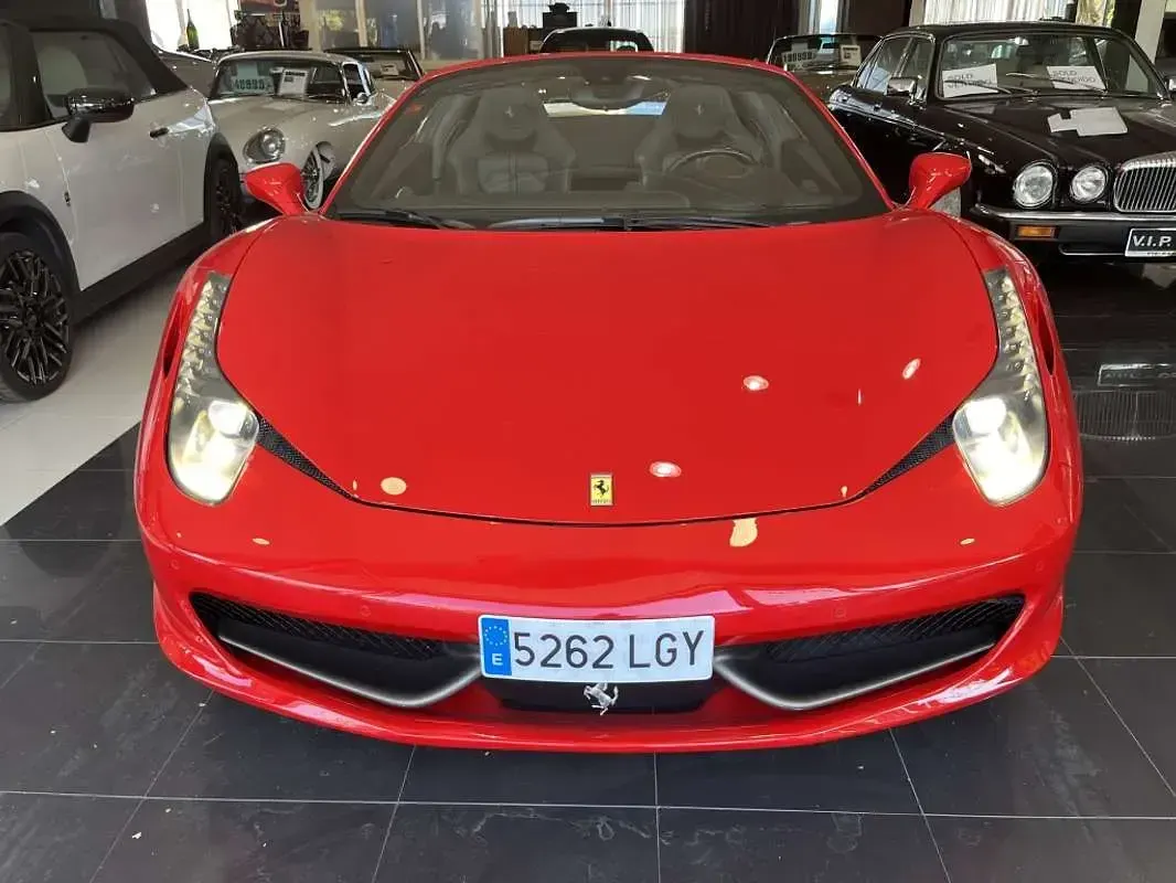 Usado Ferrari 458 570 CV (419 kW) 2013 Rojo Descapotable