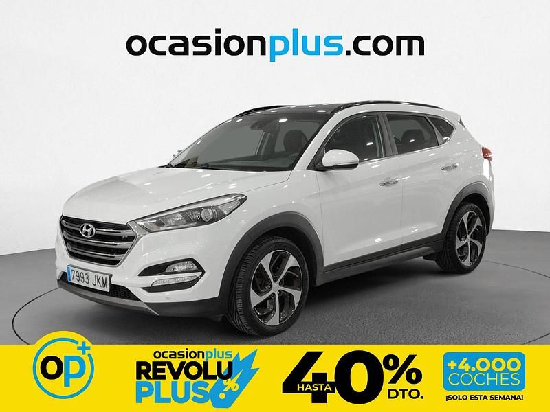 Begagnad Hyundai Tucson 136 HK (100 kW) 2015 Vit SUV