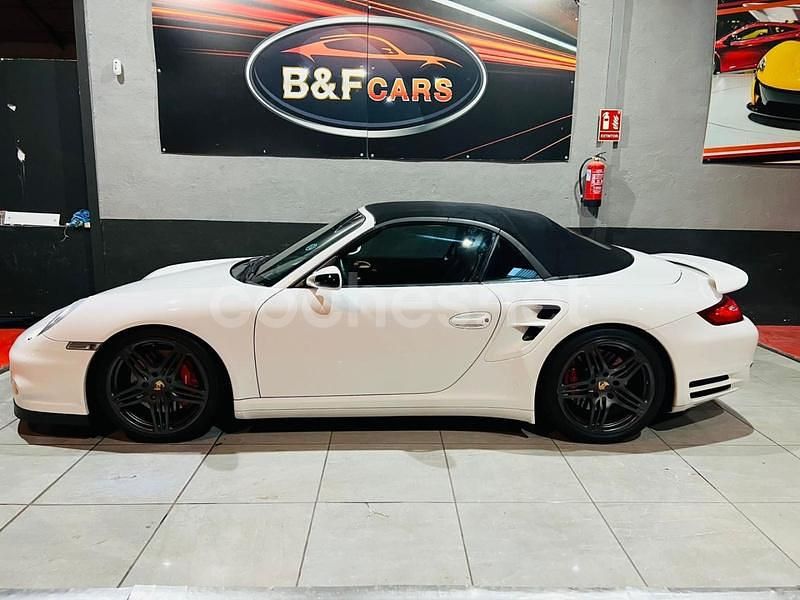 Usado Porsche 911 Turbo Cabriolet 480 CV (353 kW) 2008 Blanco Descapotable