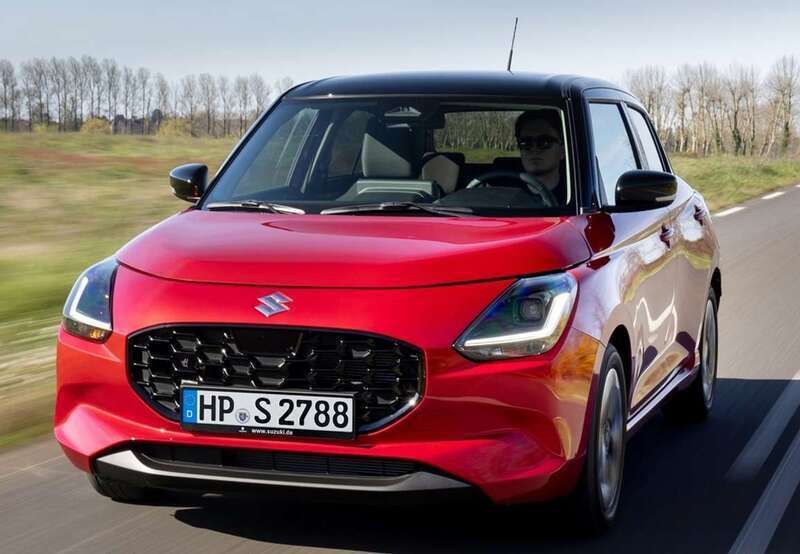 Rojo Usado 2024 Suzuki Swift Utilitario | 17.990 € (Caro) - Imagen 1/4
