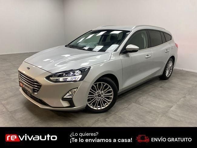 Usado Ford Focus ST-Line 120 CV (88 kW) 2020 Gris Familiar