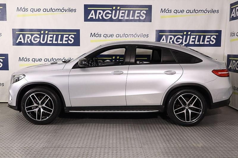 Usado Mercedes GLE350 AMG line 258 CV (189 kW) 2016 Gris Coupe