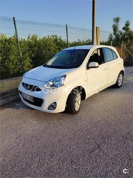 Usado Nissan Micra N-TEC 80 CV (58 kW) 2016 Blanco Utilitario