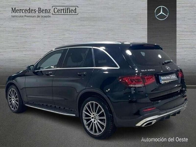 Usado Mercedes GLC220 199 CV (146 kW) 2022 Negro SUV