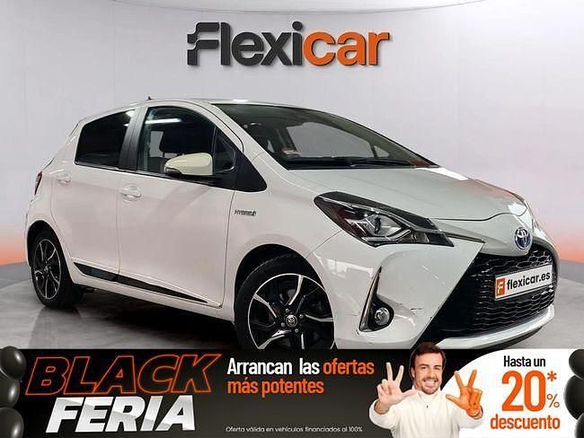 Blanco Usado 2017 Toyota Yaris Hybrid Berlina | 15.490 € (Precio justo) - Imagen 1/4