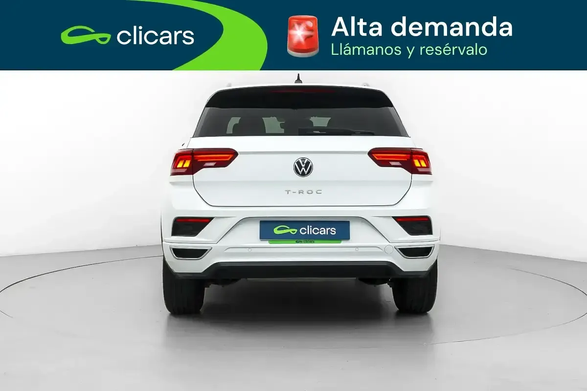 Usado VW T-Roc R-line 150 CV (110 kW) 2022 Blanco SUV