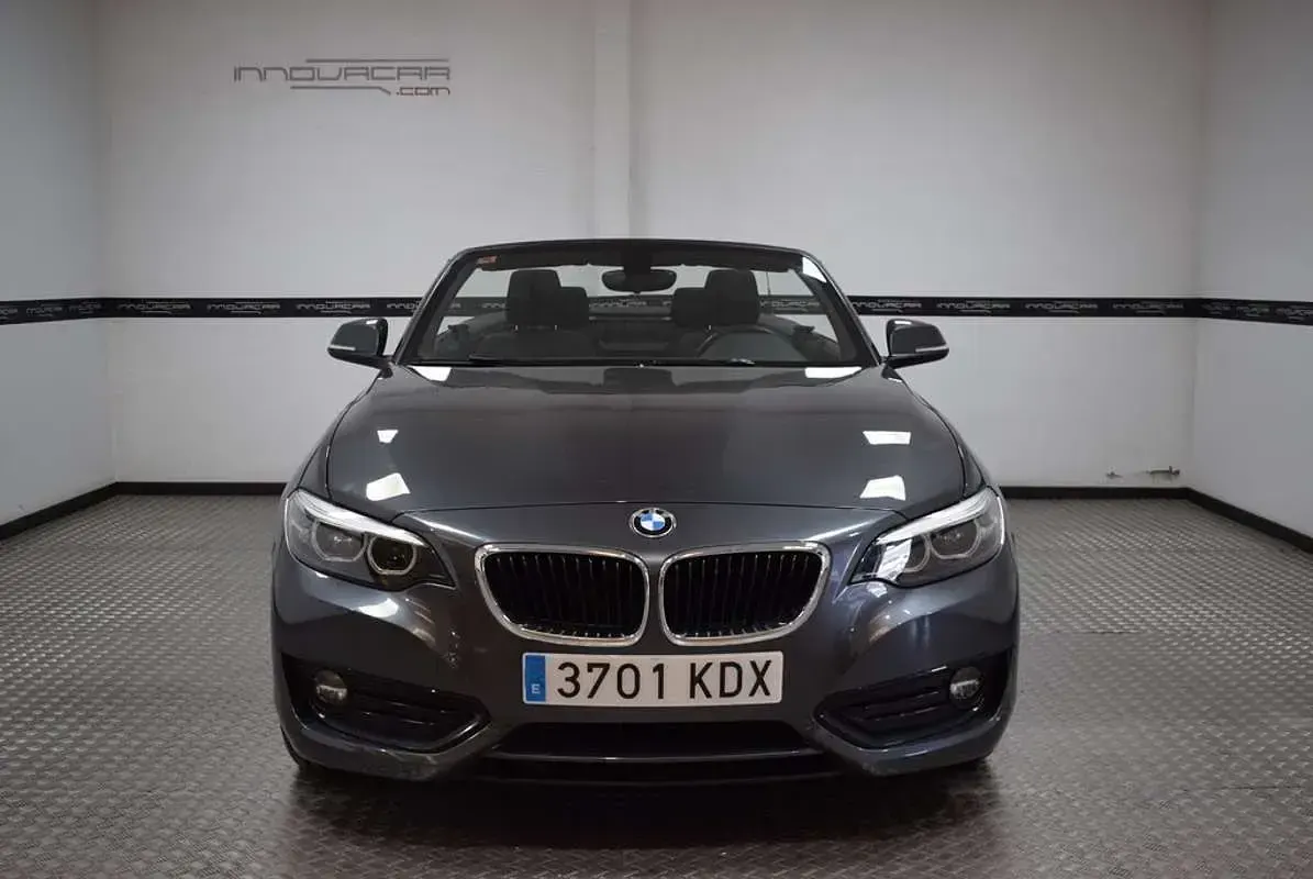 Usado BMW 220 184 CV (135 kW) 2017 Gris Descapotable