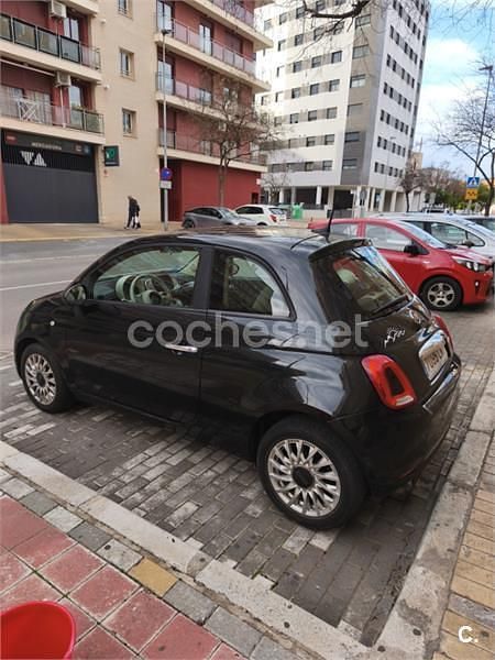 Negro Usado 2021 Fiat 500S S Berlina | 9500 € (Precio justo) - Imagen 1/4