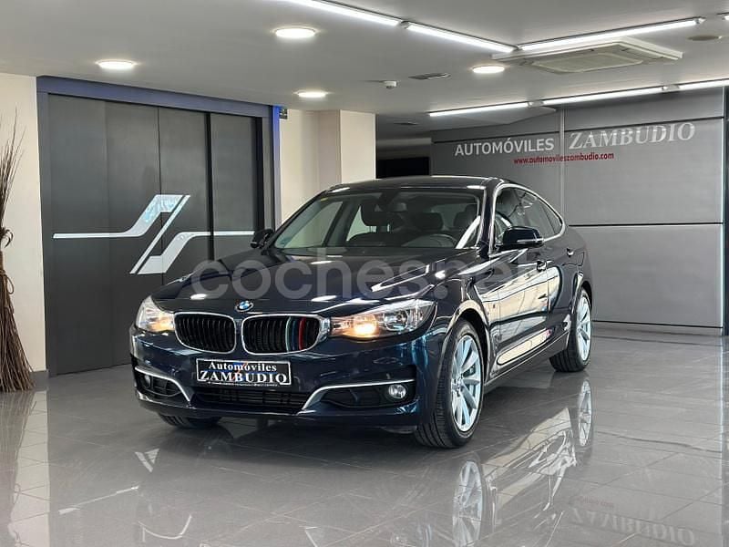 Azul Usado 2015 BMW 320 Gran Turismo Berlina | 17.900 € (Precio justo) - Imagen 1/4