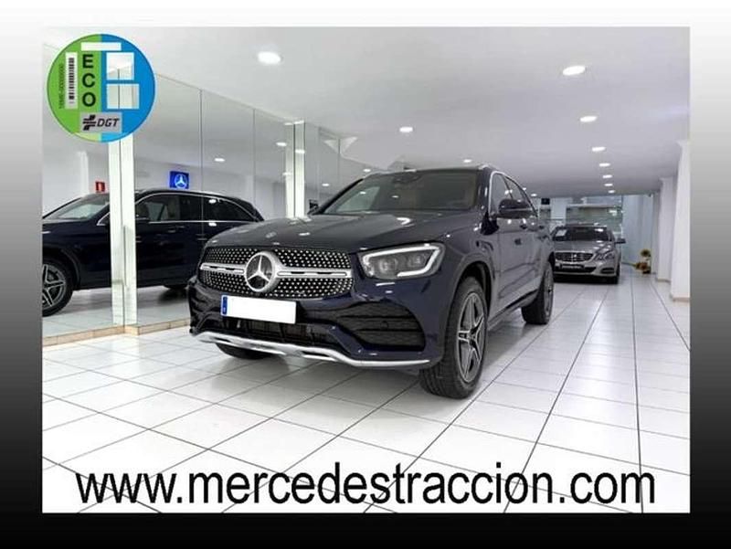 Azul Usado 2020 Mercedes GLC300e SUV | 37.900 € (Precio justo) - Imagen 1/4
