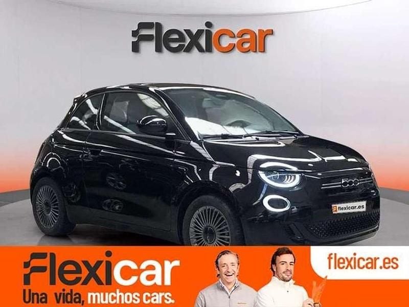 Negro Usado 2021 Fiat 500e Icon Berlina | 13.490 € (Precio justo) - Imagen 1/4