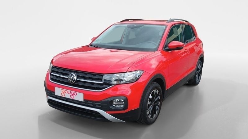 Rojo Usado 2021 VW T-Cross Advance SUV | 16.490 € (Precio justo) - Imagen 1/4