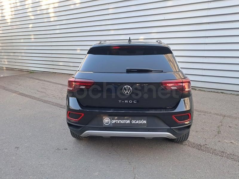 Usado VW T-Roc Life 110 CV (80 kW) 2022 Negro SUV