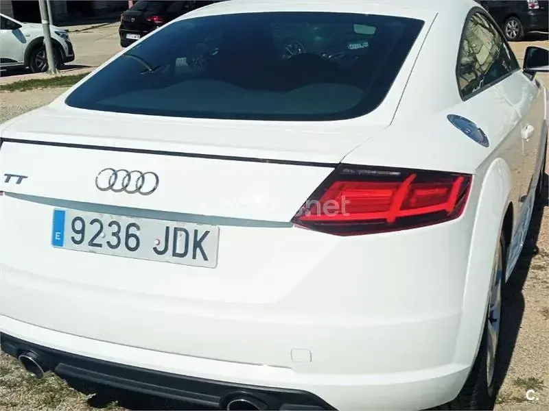 Usado Audi TT 230 CV (169 kW) 2015 Blanco Coupe