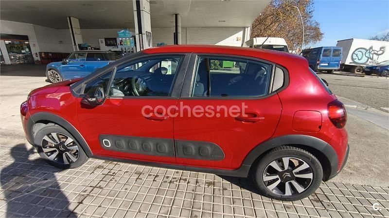 Usado Citroën C3 Feel 82 CV (60 kW) 2018 Rojo Berlina