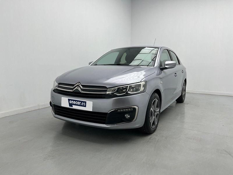 Gris Usado 2017 Citroën C-Elysee I Shine Berlina | 8990 € (Precio justo) - Imagen 1/4