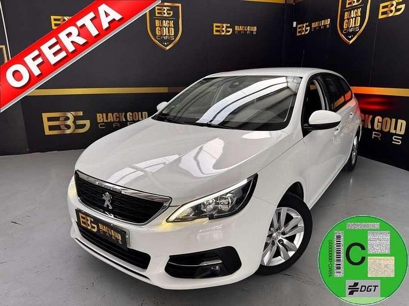 Blanco Usado 2021 Peugeot 308 SW Active Familiar | 9990 € (Super precio) - Imagen 1/4