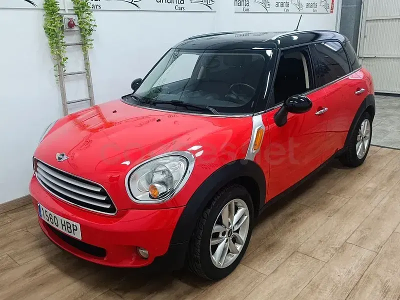 Usado Mini Cooper D Countryman 112 CV (82 kW) 2011 Rojo SUV