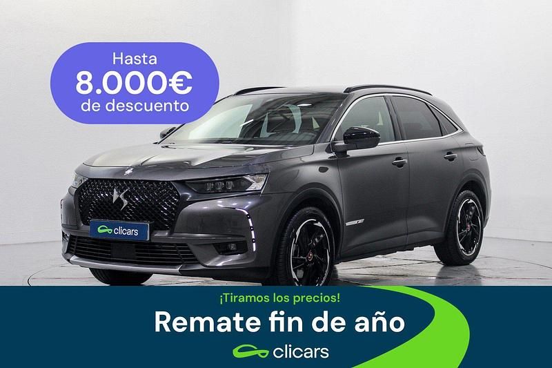 Gris Usado 2021 DS Automobiles DS7 Crossback Performance Line Plus SUV | 22.990 € (Precio justo) - Imagen 1/4