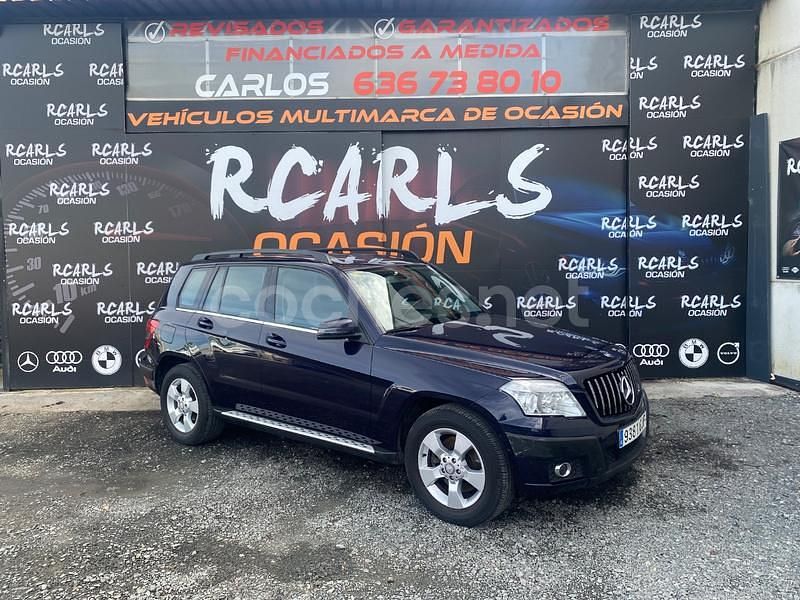 Usado Mercedes GLK320 224 CV (164 kW) 2009 Azul SUV