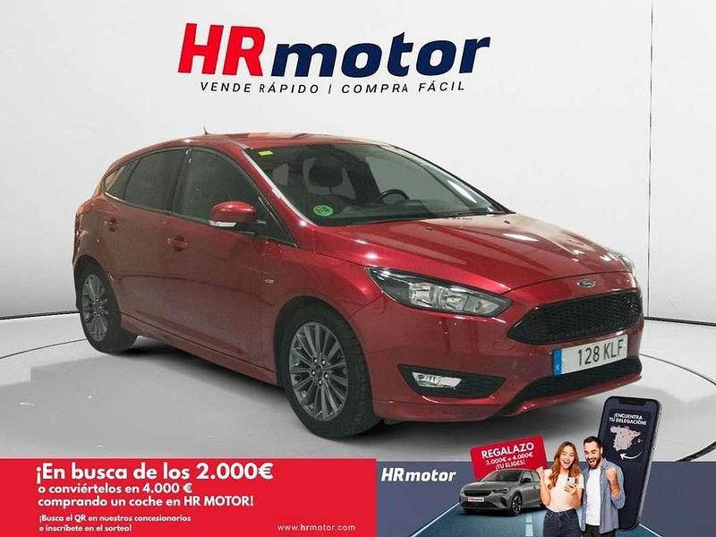 Rojo Usado 2018 Ford Focus ST-Line Utilitario | 12.410 € (Precio justo) - Imagen 1/4