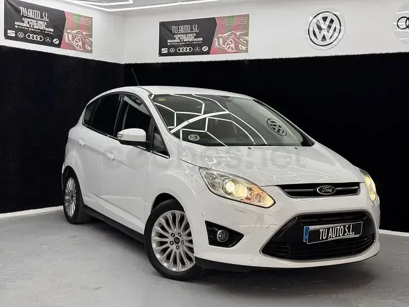 Usado Ford C-MAX Titanium 115 CV (84 kW) 2013 Blanco Monovolumen