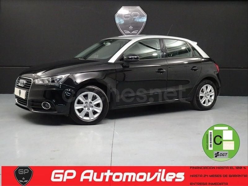 Usado Audi A1 Sportback Attraction 86 CV (63 kW) 2012 Negro Utilitario