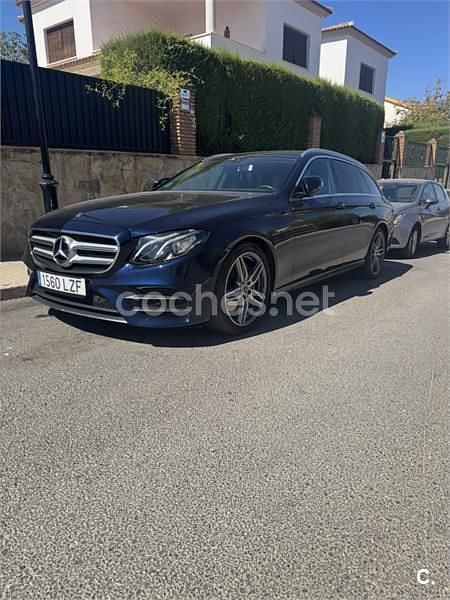 Azul Usado 2017 Mercedes E200 Familiar | 19.000 € (Un poco caro) - Imagen 1/4