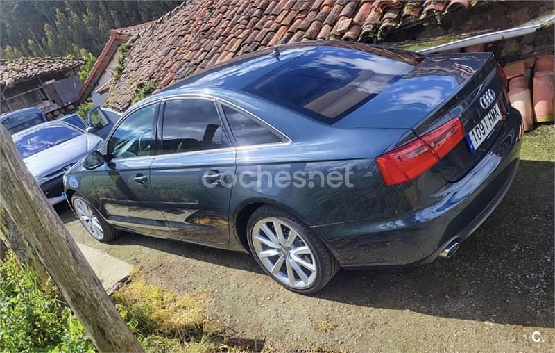 Usado Audi A6 313 CV (230 kW) 2012 Azul Berlina