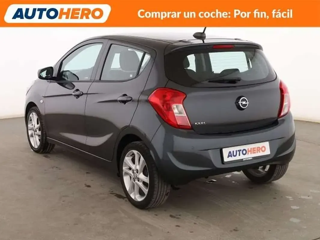 Usado Opel Karl Selective 75 CV (55 kW) 2017 Gris Utilitario