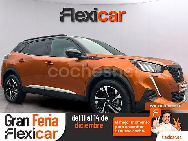 Naranja Usado 2023 Peugeot 2008 GT SUV | 17.290 € (Precio justo) - Imagen 1/4