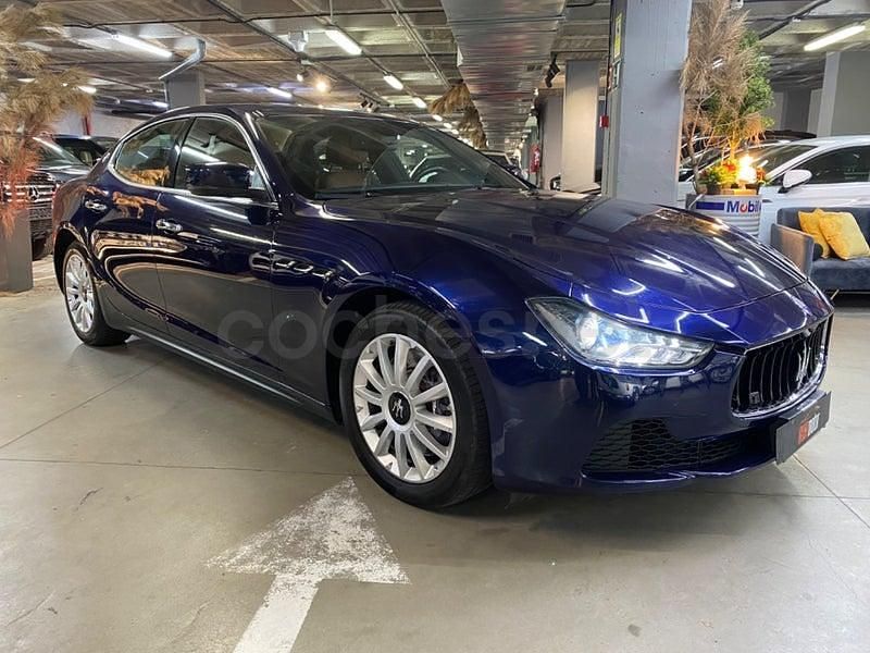 Usado Maserati Ghibli 275 CV (202 kW) 2016 Azul Berlina