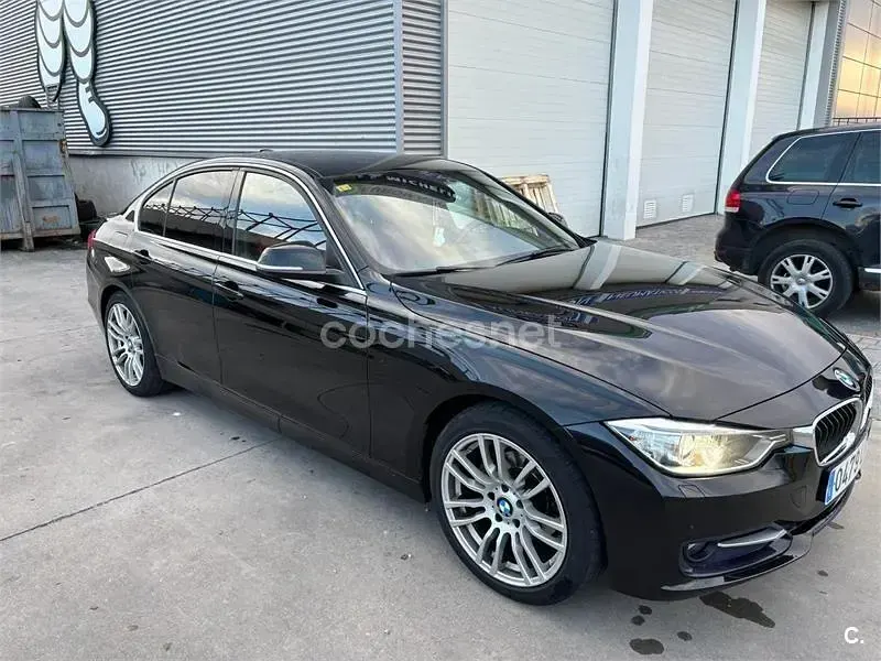 Usado BMW 320 Efficient Dynamics 163 CV (119 kW) 2014 Negro Berlina