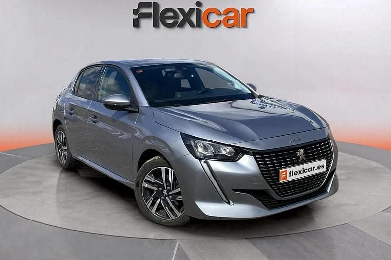 Gris Usado 2021 Peugeot 208 Allure Utilitario | 11.990 € (Precio justo) - Imagen 1/4