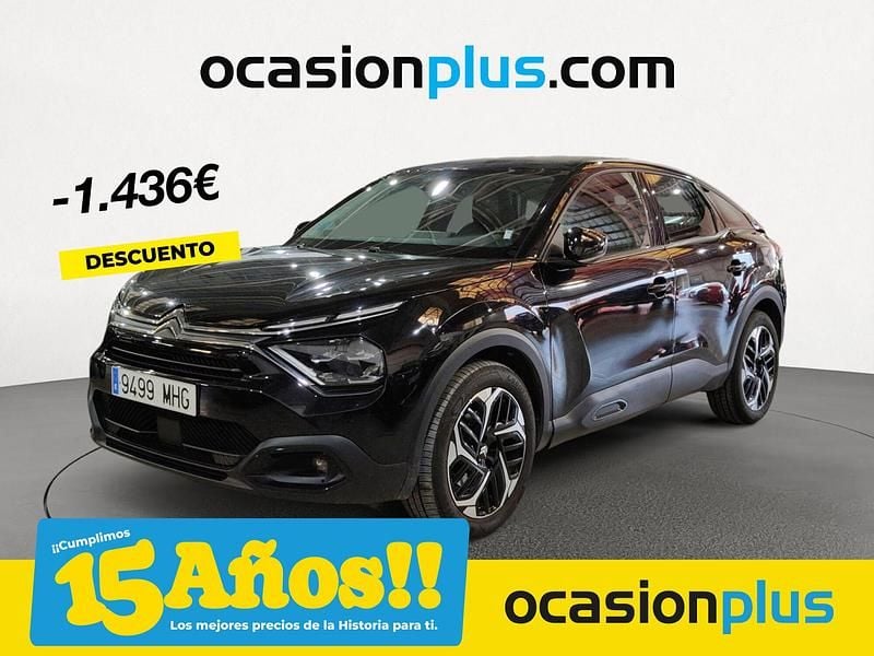 Negro Usado 2023 Citroën C4 Feel Berlina | 13.950 € (Precio justo) - Imagen 1/4