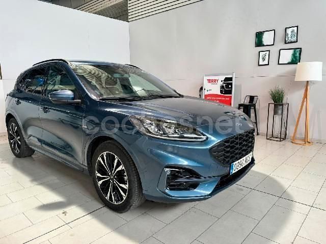 Azul Usado 2022 Ford Kuga ST-Line SUV | 18.995 € (Precio justo) - Imagen 1/4