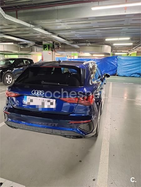 Usado Audi A3 S-Line 116 CV (85 kW) 2021 Azul Berlina