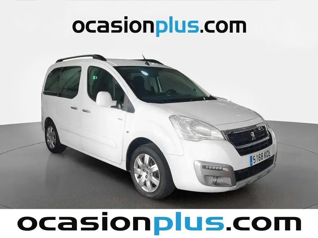 Usado Peugeot TePee Style 120 CV (88 kW) 2017 Blanco Van