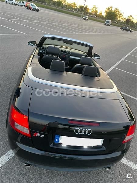 Usado Audi S4 Cabriolet Sport 344 CV (253 kW) 2006 Negro Descapotable